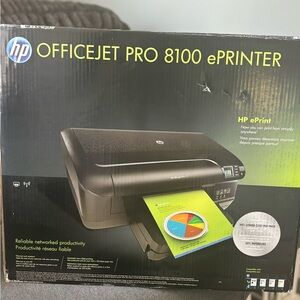 HP OfficeJet Pro 8100 ePrinter - Black